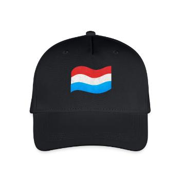 The flag of Luxembourg - Organic Kids’ Baseball Cap - black - Front