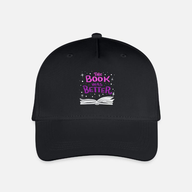 The Book was Better - Kinder Bio Basecap - Schwarz