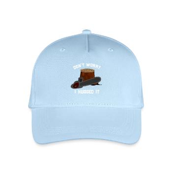 Woodworking wood gift - Organic Kids’ Baseball Cap - light blue - Front