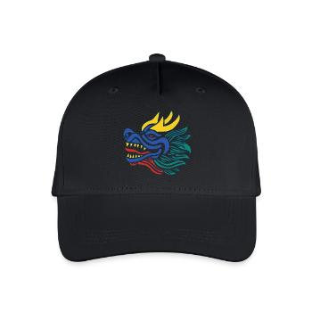 Das Lächeln des Drachen - Kinder Bio Basecap - Schwarz - Vorne