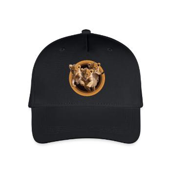 Kittens - Organic Kids’ Baseball Cap - black - Front