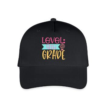 Grade 4 - Organic Kids’ Baseball Cap - black - Front
