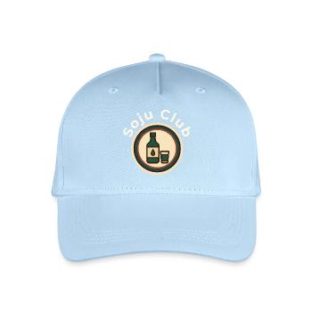 Soju Club Logo Vintage - Organic Kids’ Baseball Cap - light blue - Front