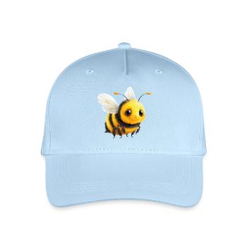 Abeille - Casquette de baseball bio Enfant - bleu clair - Devant