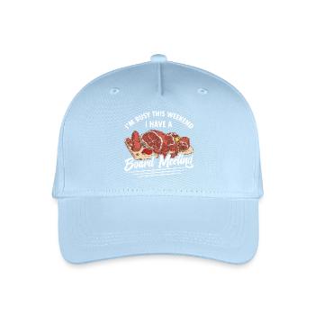  Charcuterie Board Meeting Food Items Charcuterie - Organic Kids’ Baseball Cap - light blue - Front