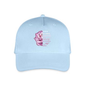 I Can Do All Things Through Christ LGBT Jesus - Organic Kids’ Baseball Cap - light blue - Front