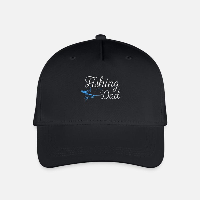 Fishing dad - Organic Kids’ Baseball Cap - black