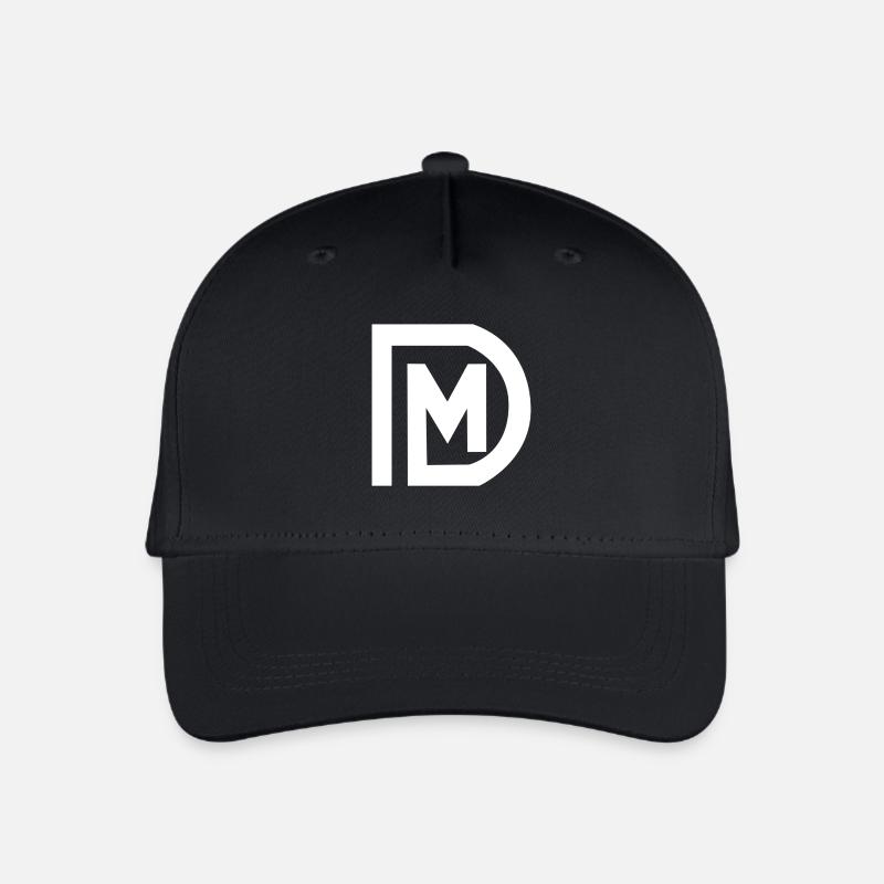 DM LOGO - Kinder Bio Basecap - Schwarz