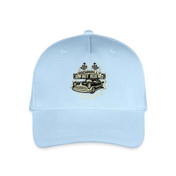 Rockabilly Hotrod - Kinder Bio Basecap - Hellblau - Vorne