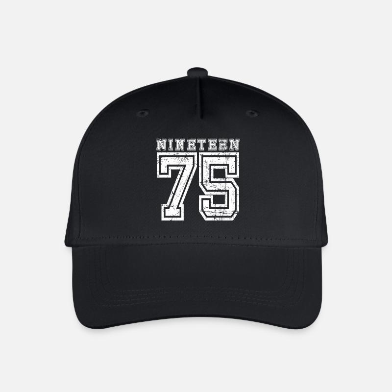 NINETEEN 1975 - Kinder Bio Basecap - Schwarz