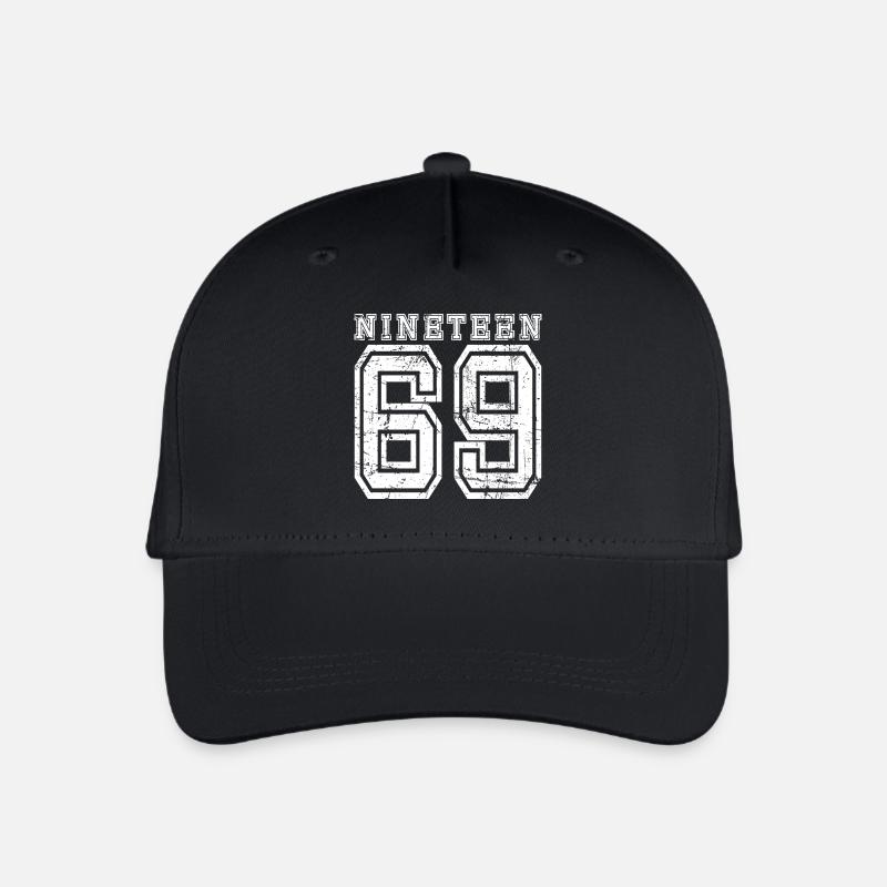 NINETEEN 1969 - Kinder Bio Basecap - Schwarz