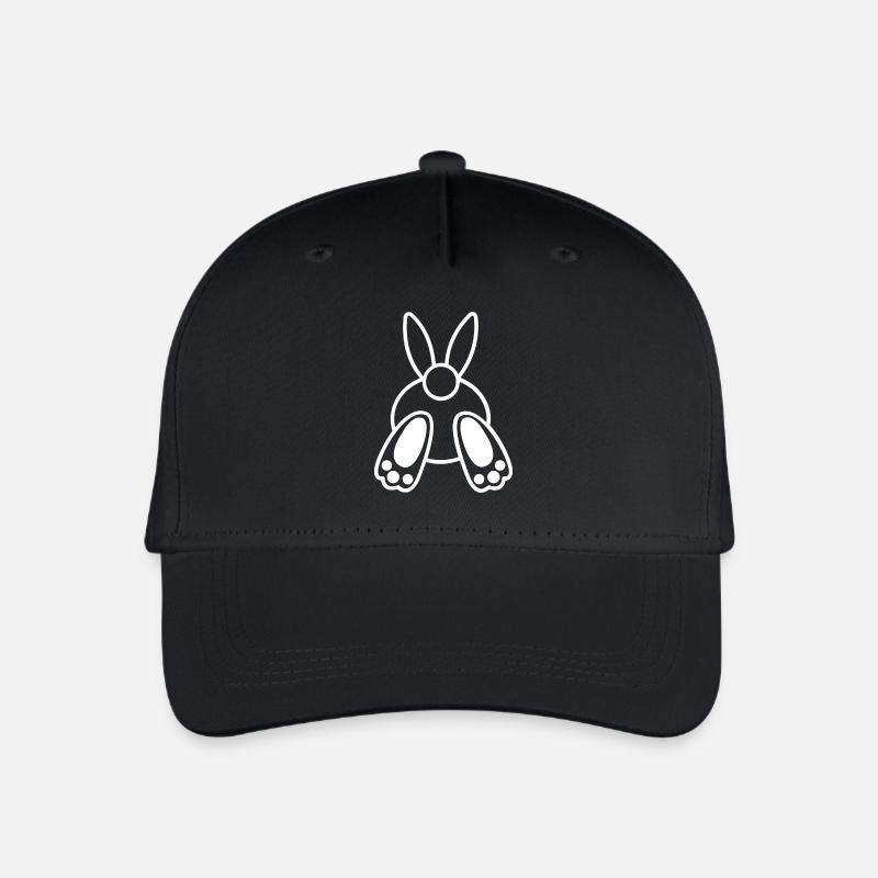 Lapin - Lapin - Casquette de baseball bio Enfant - noir