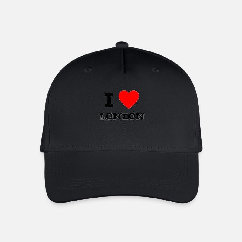 i love London - Kinder Bio Basecap - Schwarz