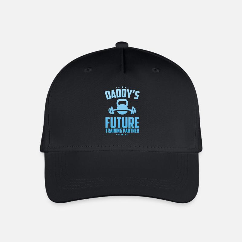 Daddys - Organic Kids’ Baseball Cap - black