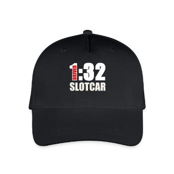 Slotcar 1:32 Carrera Modellsport Geschenk - Kinder Bio Basecap - Schwarz - Vorne