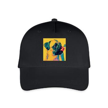 Pop Art - Organic Kids’ Baseball Cap - black - Front
