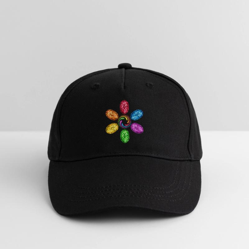 Infinity Infinity Chakra Stones Spiral Magic Organic Kids’ Baseball Cap