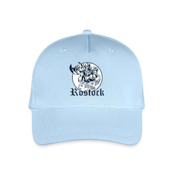 Rostock - Design - Organic Kids’ Baseball Cap - light blue - Front