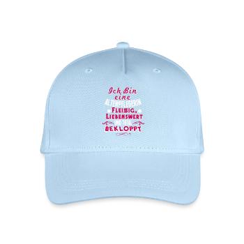 Altenpflegerin - Kinder Bio Basecap - Hellblau - Vorne