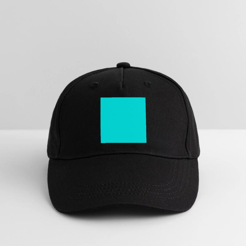 turquoise background texture template personalize Organic Kids’ Baseball Cap