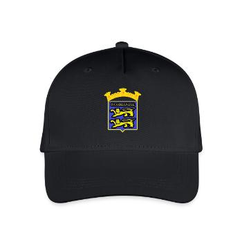 NORMANDY ABZEICHEN - Kinder Bio Basecap - Schwarz - Vorne