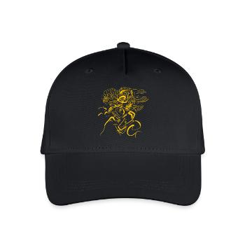 Cthulhu Style Tribal - HP Lovecraft Alien Art - Organic Kids’ Baseball Cap - black - Front