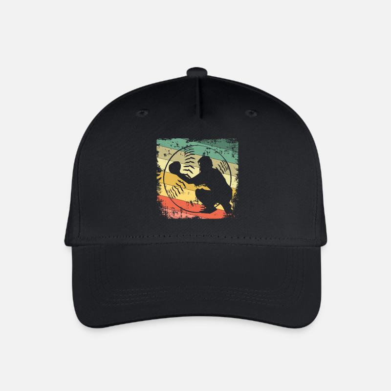 baseball - Organic Kids’ Baseball Cap - black