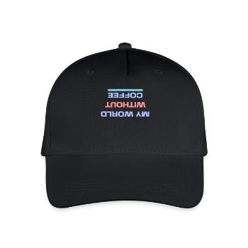 Caffeine Coffee Drinking Statement Coffee Lovers - Organic Kids’ Baseball Cap - black - Front