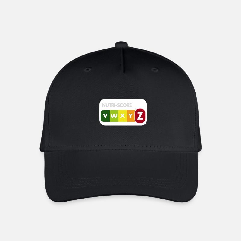 Punteggio nutrizionale - Cappellino da baseball ecologico per bambini - nero
