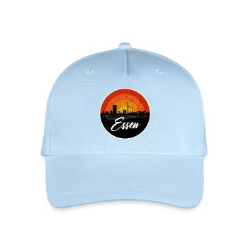 Essen Skyline II - Organic Kids’ Baseball Cap - light blue - Front