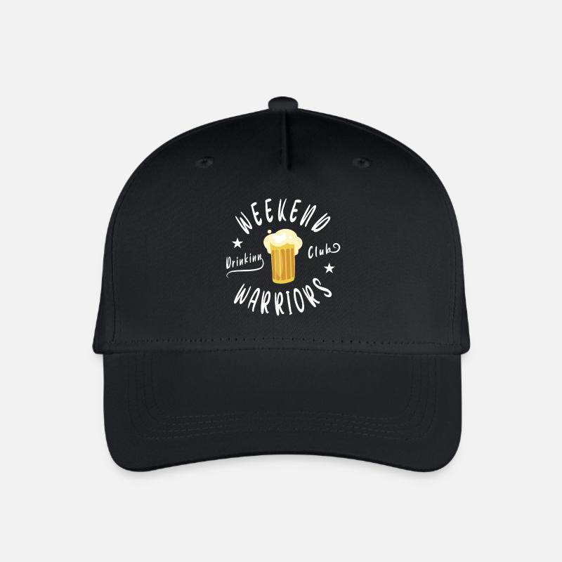Club de bière du week-end - Casquette de baseball bio Enfant - noir