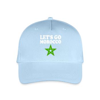 Morocco - Organic Kids’ Baseball Cap - light blue - Front