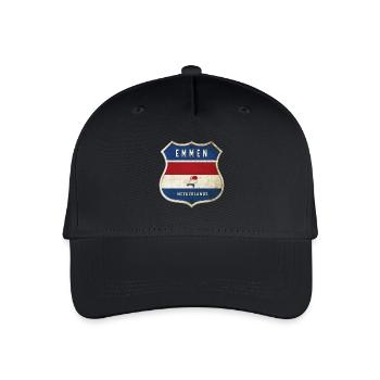 Design des armoiries d'Emmen, Pays-Bas - Casquette de baseball bio Enfant - noir - Devant