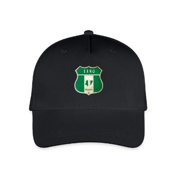 Design du drapeau de Kano Nigeria - Casquette de baseball bio Enfant - noir - Devant