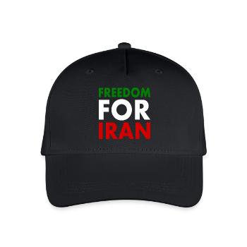 Freedom for iran - Kinder Bio Basecap - Schwarz - Vorne