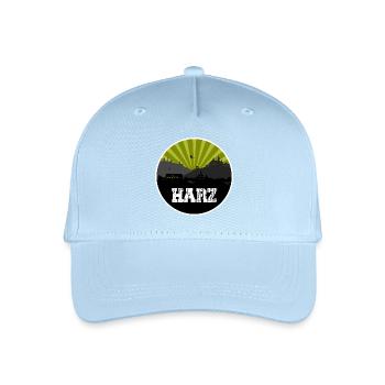 Harz Retro Skyline - Kinder Bio Basecap - Hellblau - Vorne