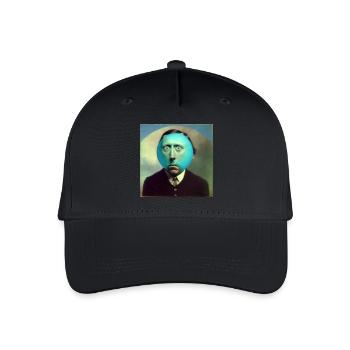 Surreal 02 - Organic Kids’ Baseball Cap - black - Front
