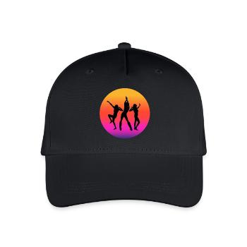 diso, disco fan, disco music - Organic Kids’ Baseball Cap - black - Front