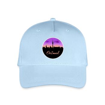 Dortmund Fine Skyline - Organic Kids’ Baseball Cap - light blue - Front