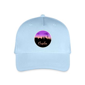 Dresden Fine Skyline - Organic Kids’ Baseball Cap - light blue - Front