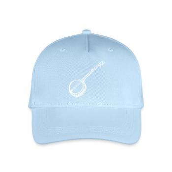 Banjo Drawing - Organic Kids’ Baseball Cap - light blue - Front