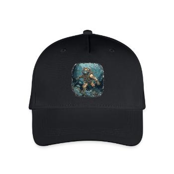 Diver - Organic Kids’ Baseball Cap - black - Front