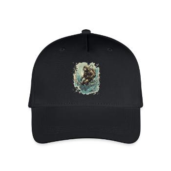 Diver - Organic Kids’ Baseball Cap - black - Front