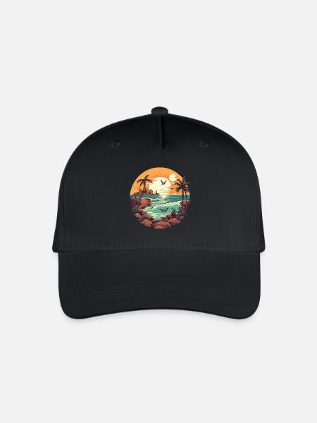 Strand - Kinder Bio Basecap - Schwarz