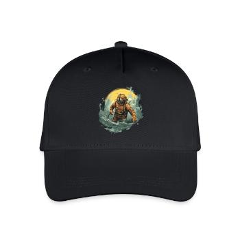 Diver - Organic Kids’ Baseball Cap - black - Front