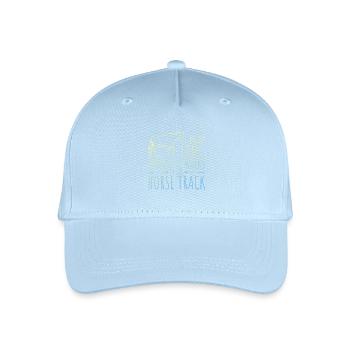 horse racing - Organic Kids’ Baseball Cap - light blue - Front