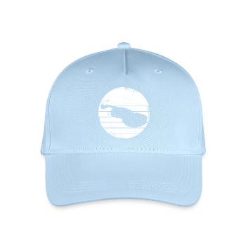 Croquis de violon - Casquette de baseball bio Enfant - bleu clair - Devant