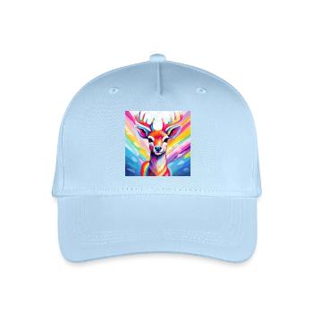 Rennes de la fierté - Casquette de baseball bio Enfant - bleu clair - Devant