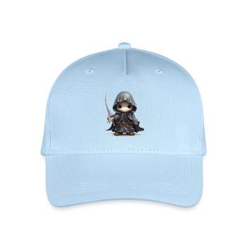 Cute Ghost with Dagger Fantasy Shirt - Organic Kids’ Baseball Cap - light blue - Front