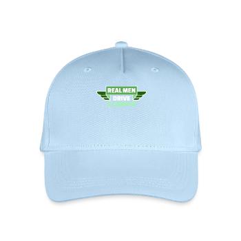 Camper Statement Camping Randonneur Wanderlust - Casquette de baseball bio Enfant - bleu clair - Devant